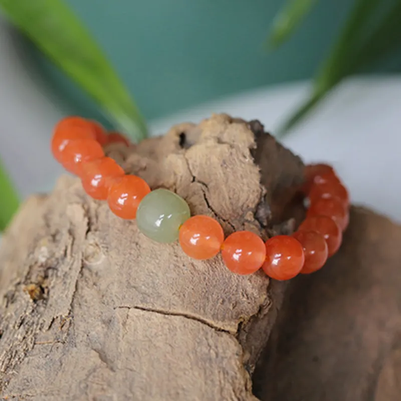 Oriental Jade Agate Bracelets Women's-4