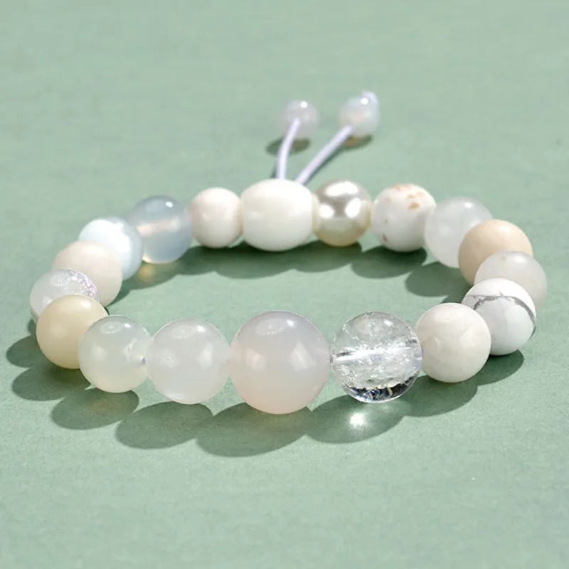 Oriental Jade Crystal Bracelets Unisex-11