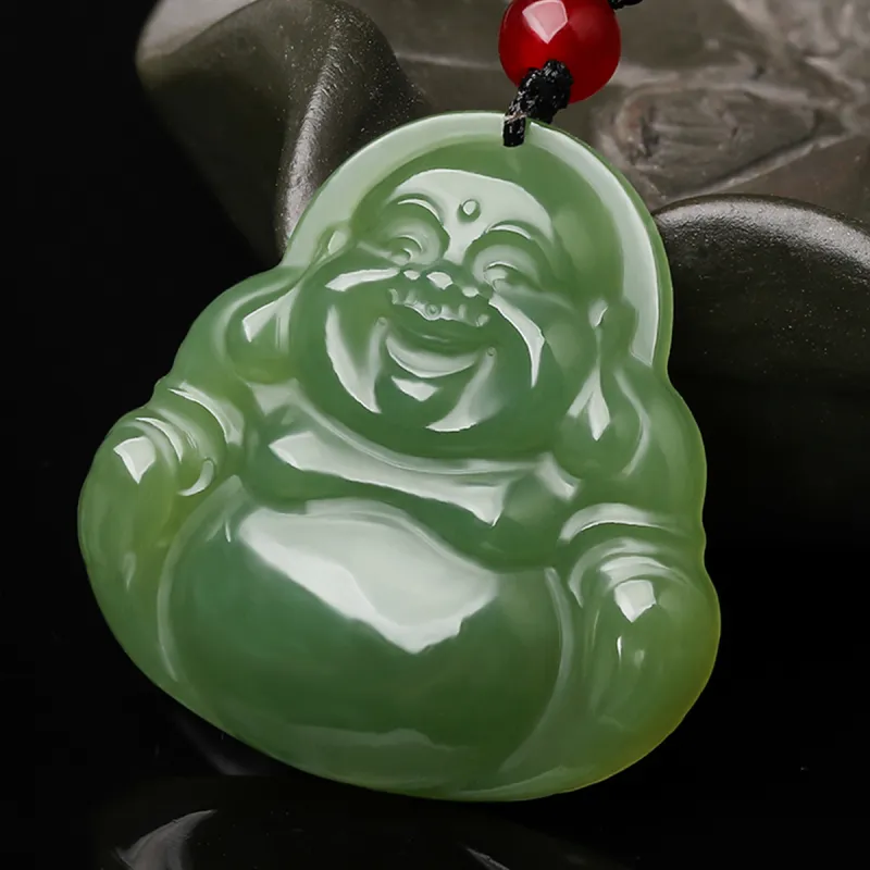 Oriental Jade Hetian Jade Necklaces Green Jade Women's-6