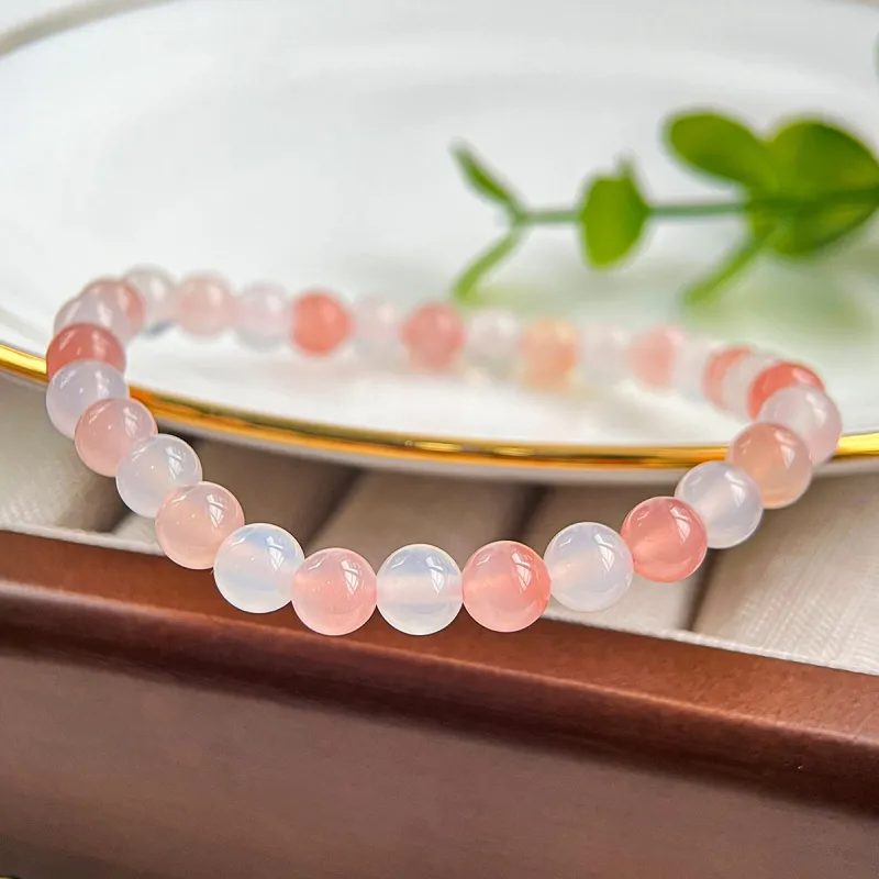 Oriental Jade Agate Bracelets Women's-6
