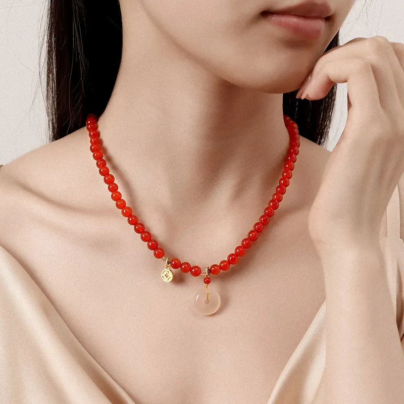 Oriental Jade Agate Jade Bracelets Women's-5