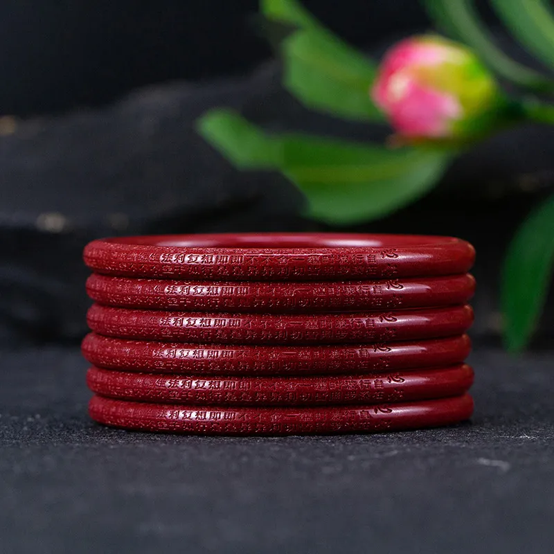 BYTHERE Cinnabar Jade Bangles Women's-2