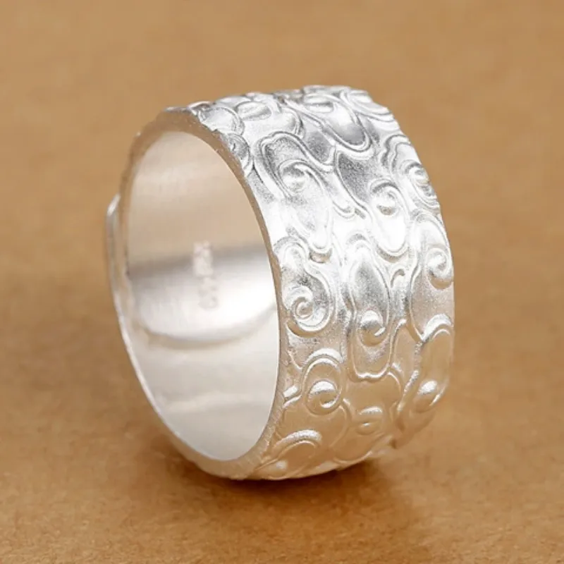 BYTHERE 999 Fine Silver Rings Unisex-6