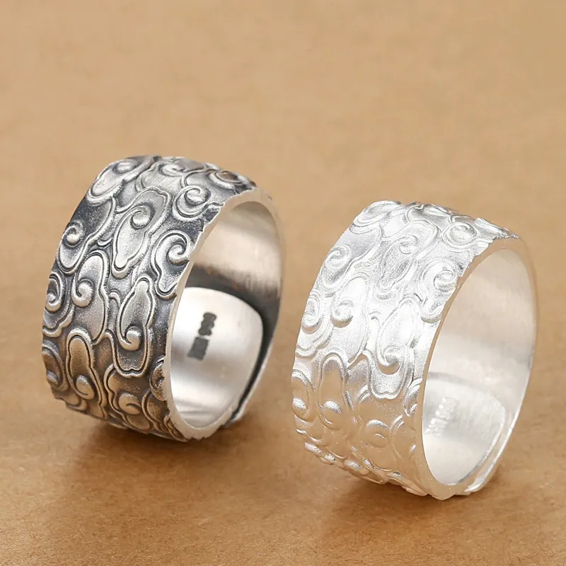 BYTHERE 999 Fine Silver Rings Unisex-4