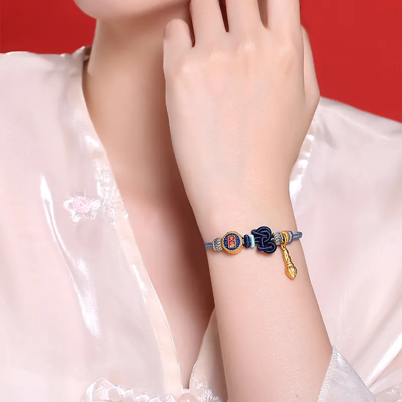 BYTHERE Alloy Bracelets Unisex Zodiac Year Red String Good Luck-18
