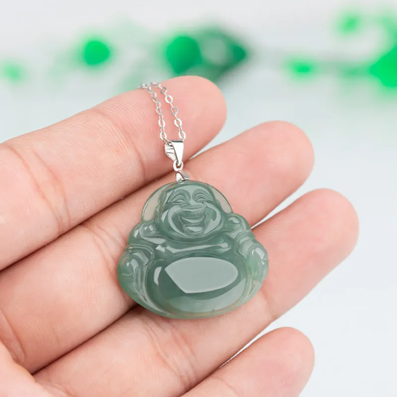 BYTHERE Bean Type Jadeite Necklaces Women's-1