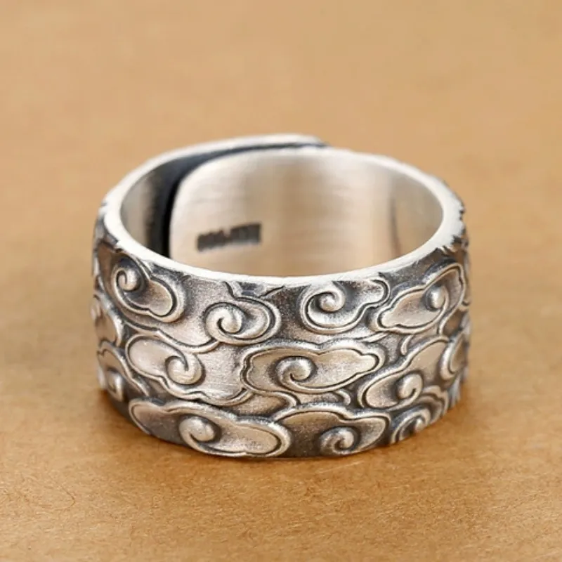 BYTHERE 999 Fine Silver Rings Unisex-2