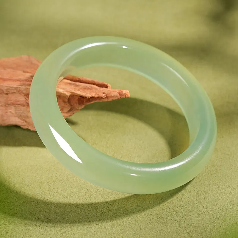 BYTHERE Serpentine Jade Bangles Women's-5
