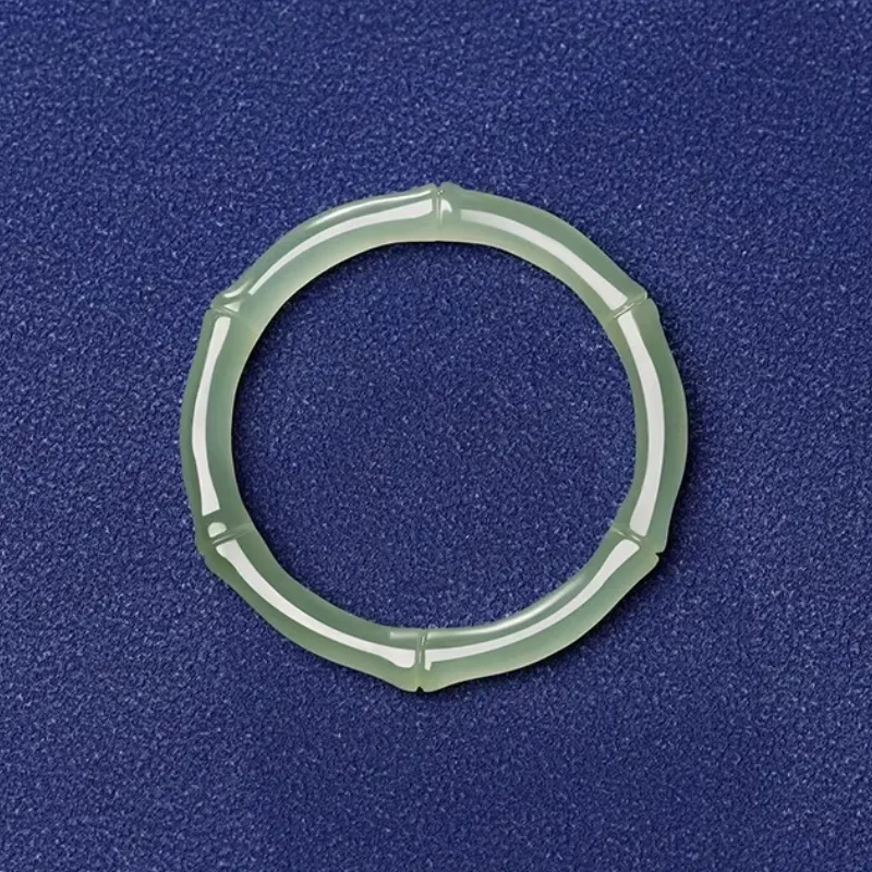 BYTHERE Hetian Jade Rings Pale Greenish White Jade Women's-3