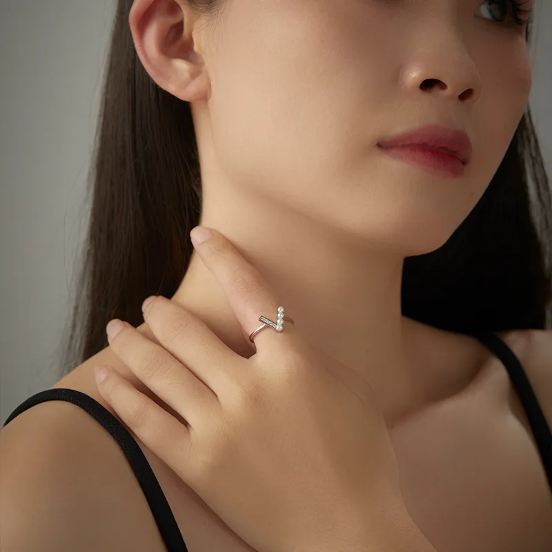 BYTHERE Freshwater Pearl Rings Women's-2
