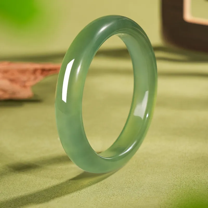 BYTHERE Serpentine Jade Bangles Women's-1