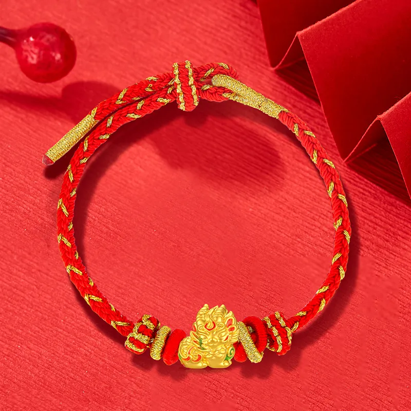 BYTHERE Gold Bracelet Unisex-2