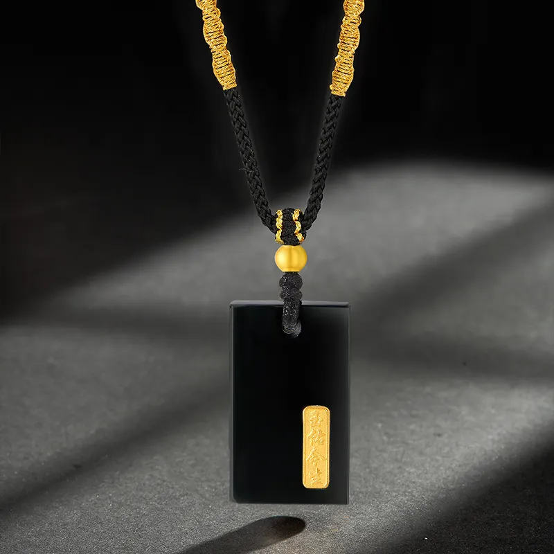 BYTHERE Pendants Green Jade Unisex-14