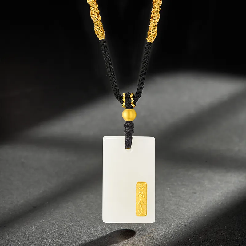 BYTHERE Pendants Green Jade Unisex-2