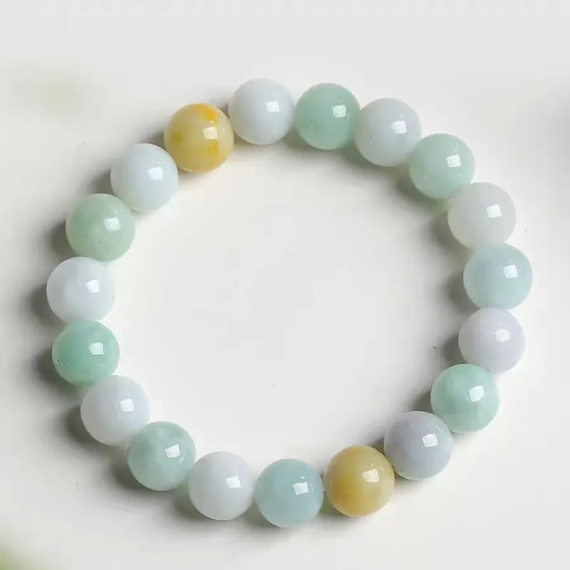 Lingxiang Yurun Glutinous Jade Jadeite Bracelets Unisex-1