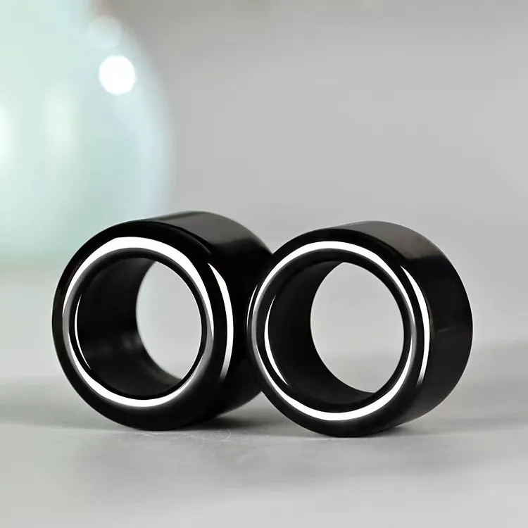 Lingxiang Yurun Rings Green Jade Men's-3
