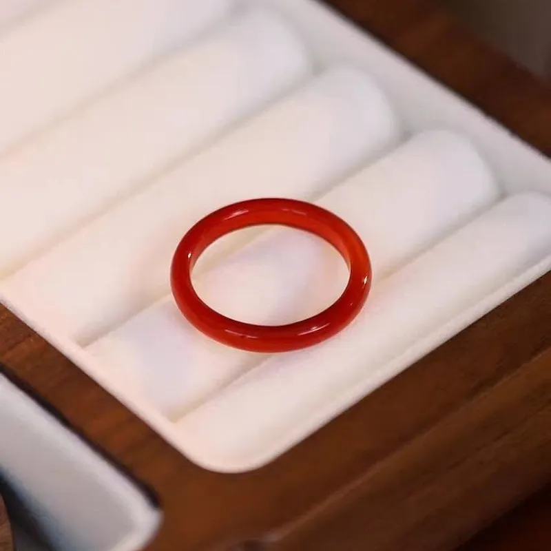 Lingxiang Yurun Jade Rings Unisex-3