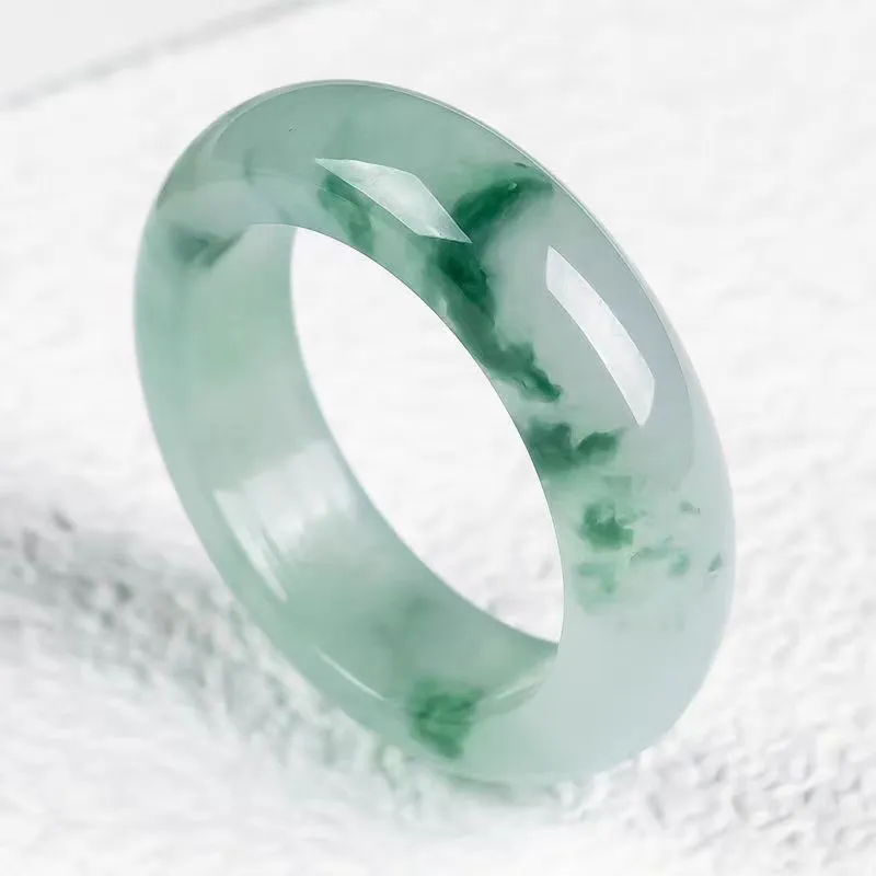Lingxiang Yurun Dulong Jade Rings Unisex-1