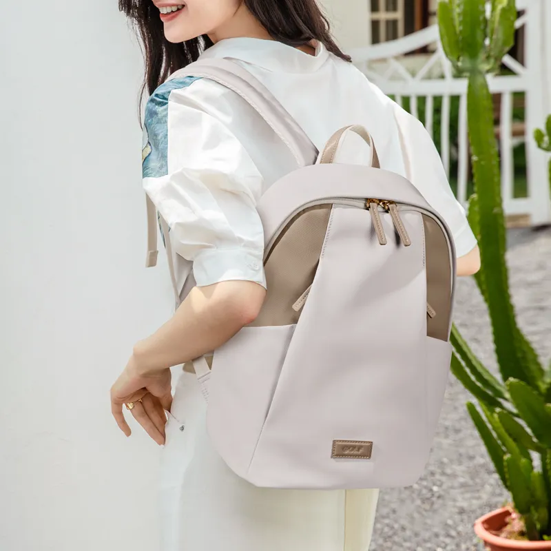 GOLF Fabric Backpack Women's Creamy Apricot-4