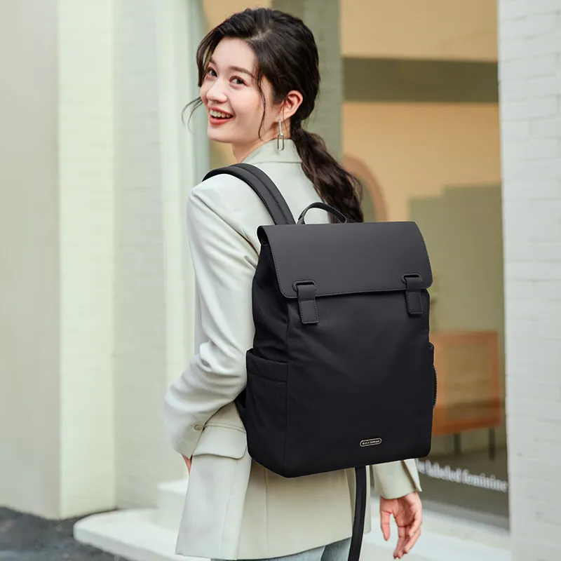 GOLF Fabric Backpack Regular Women's Creamy Gray/Elegant Black-2