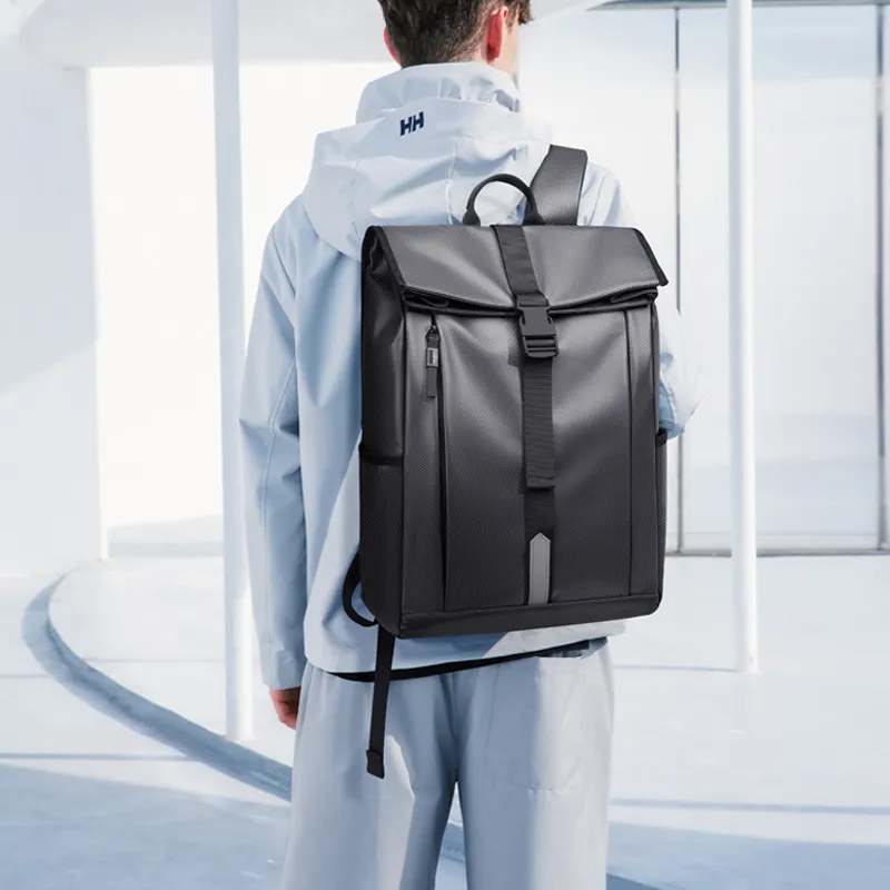 GOLF Fabric Students Backpack Tubas Men's Cool Black-20