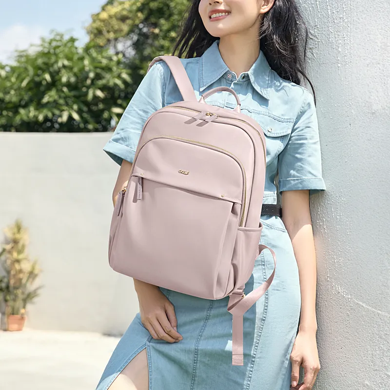 GOLF Fabric 15-Inch Computer Portable Backpack Large Size Women's Multicolor-14