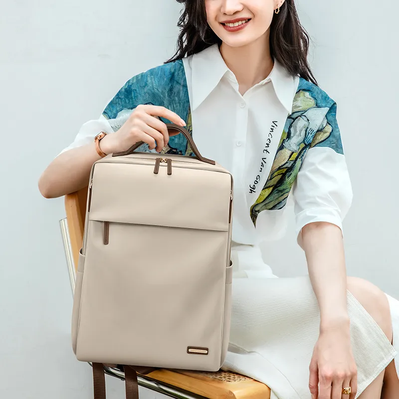 GOLF Fabric Travel Backpack 15.6 Inches Laptop Bag Students Backpack Tubas Women's Multicolor-5