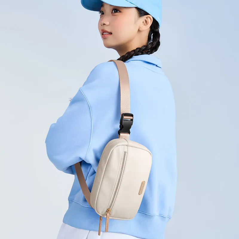 GOLF Fabric Fanny Pack Women's Creamy Apricot/Elegant Black-4