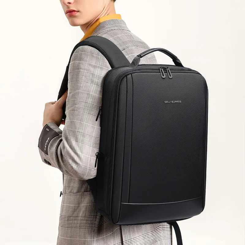 GOLF Fabric Backpack Regular Men's Black-4