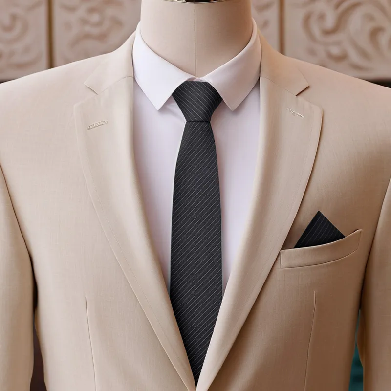 GOLF Polyester Ties Men's Black/Gray-5