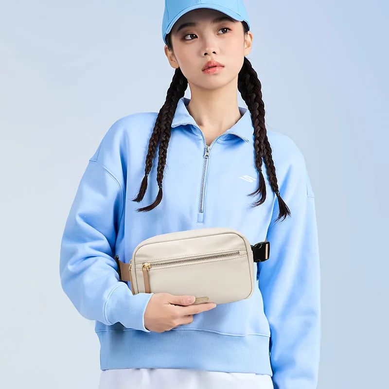 GOLF Fabric Fanny Pack Women's Creamy Apricot/Elegant Black-3