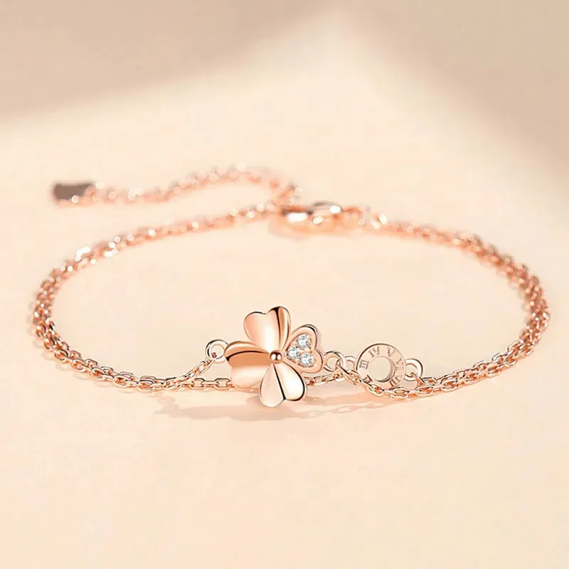 Lao Feng Xiang Sterling Silver 990 Bracelets Women's-1