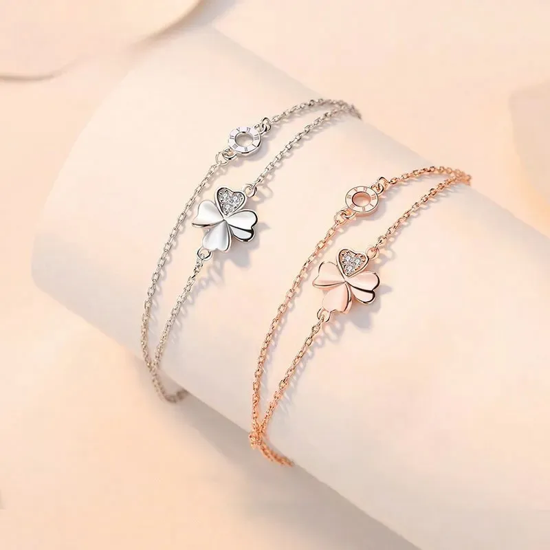 Lao Feng Xiang Sterling Silver 990 Bracelets Women's-2