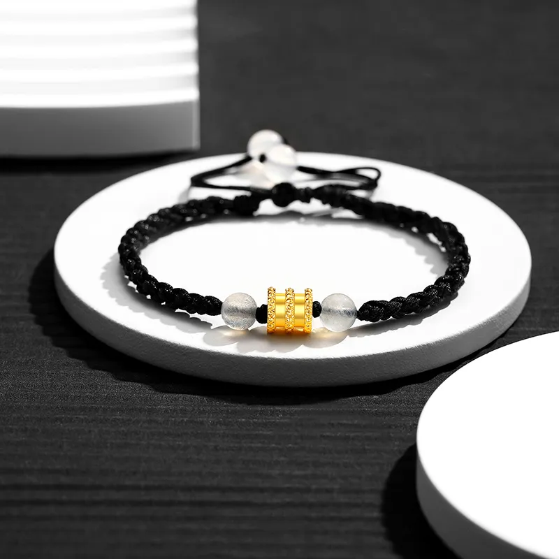Lao Feng Xiang Gold Bracelet Women's-1