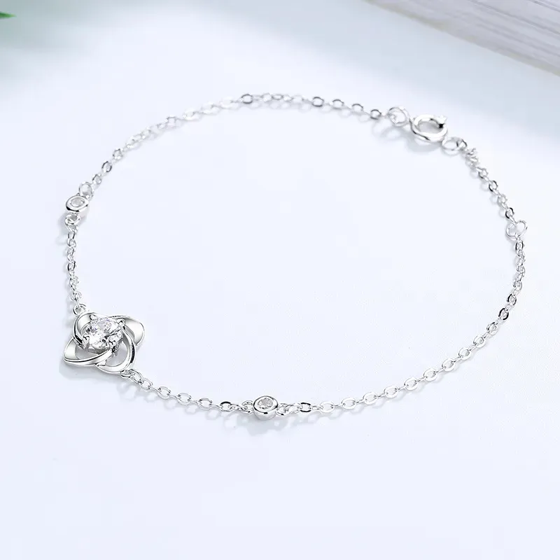 Lao Feng Xiang S925 Silver Bracelets Women's-2