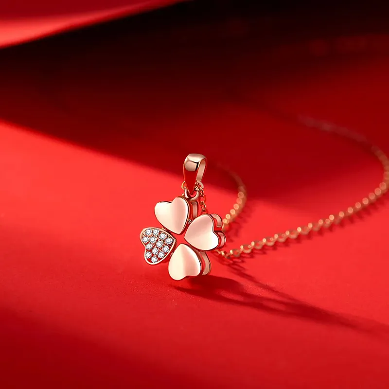 Lao Feng Xiang 990 Silver Necklaces Women's-6