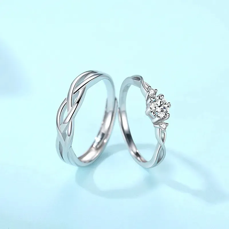 Lao Feng Xiang 925 Sterling Silver Rings Unisex-2