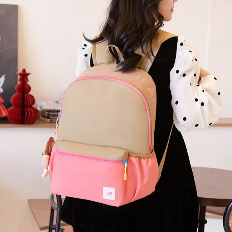ERANGBEAR Nylon Backpack Unisex Multicolor-1