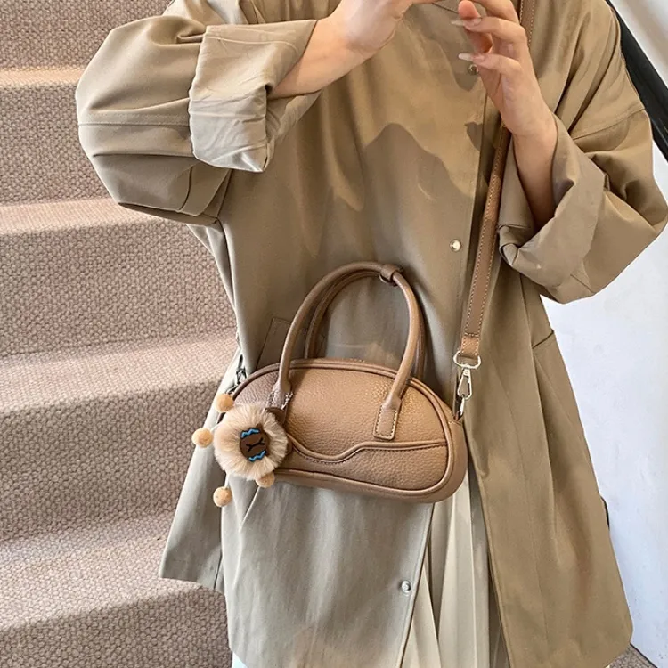 ERANGBEAR PU Crossbody Bag Women's Brown/Ecru/Coffee/Black/Khaki-9