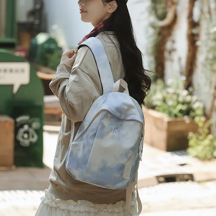 ERANGBEAR Nylon Backpack Women's Multicolor-1