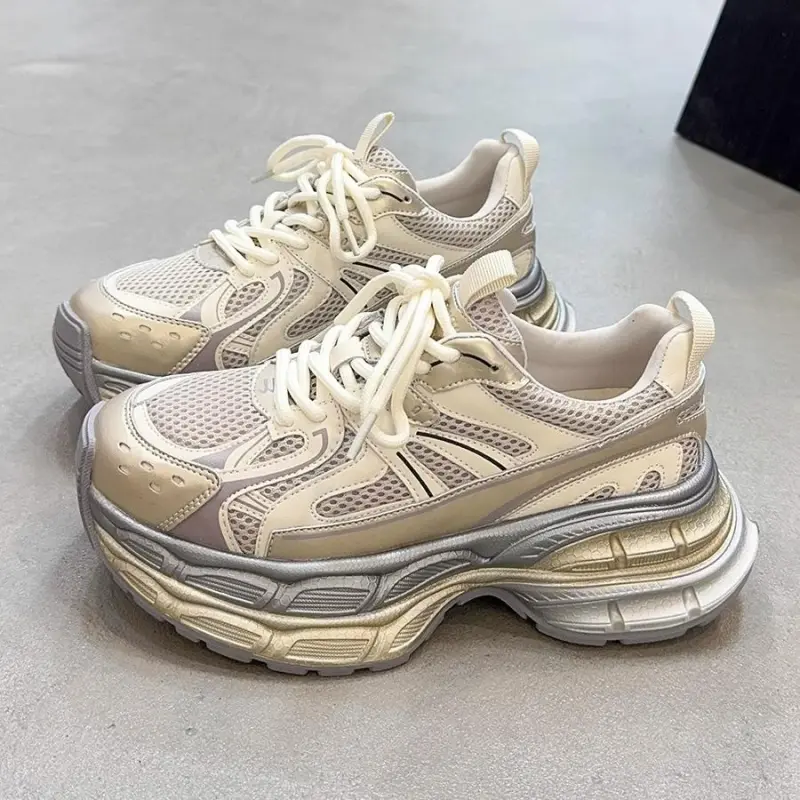 Shougu Low Top Chunky Sneakers Women's-4