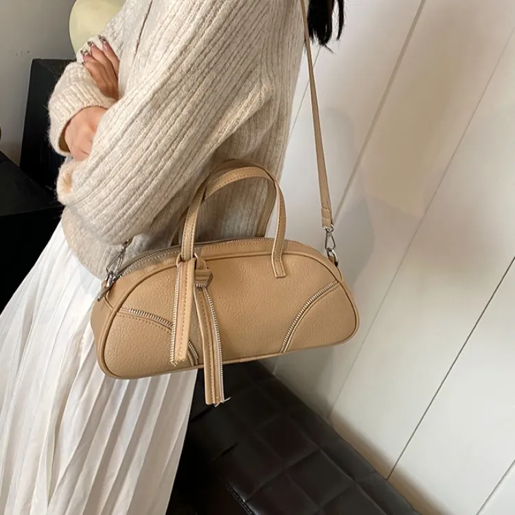 ERANGBEAR PU One Shoulder Handbag Women's Multicolor-8
