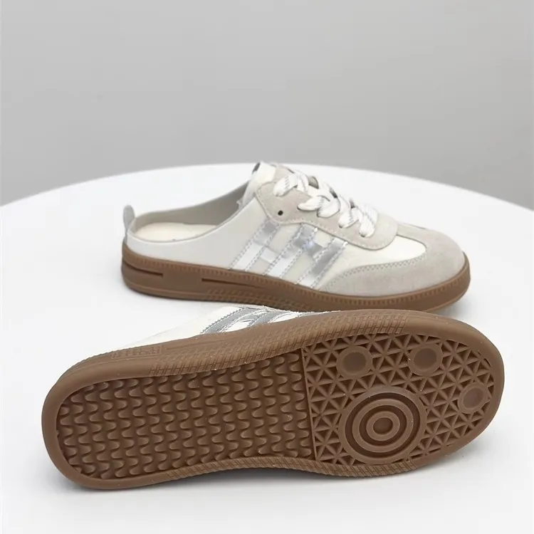 Shougu Rubber Sole Quiet Closed Toe Slippers Women's-8