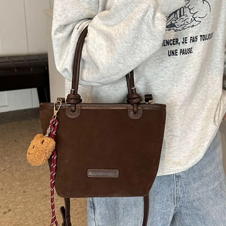 ERANGBEAR PU Crossbody Bag Women's Multicolor-12