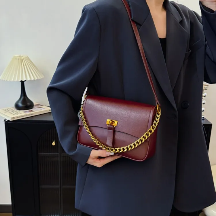 ERANGBEAR PU Shoulder Bag Women's Multicolor-14