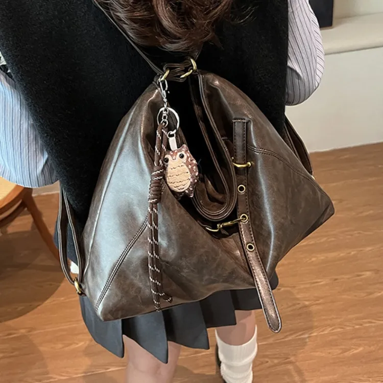 ERANGBEAR PU Backpack Shoulder Bag Regular Women's Multicolor-13