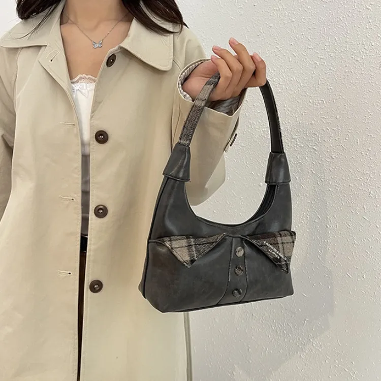 ERANGBEAR PU Shoulder Bag Regular Women's Multicolor-9