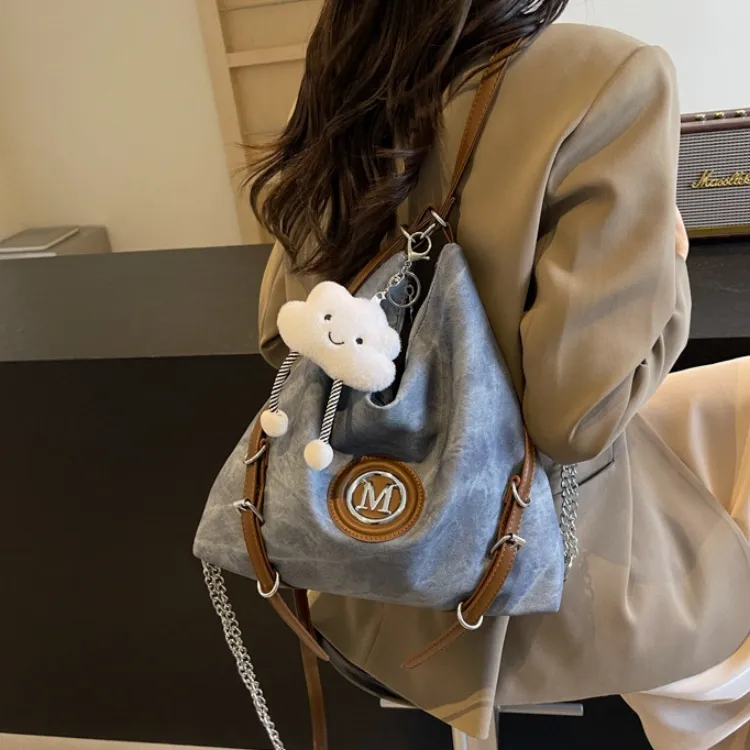 ERANGBEAR PU Shoulder Bag Regular Women's Multicolor-10