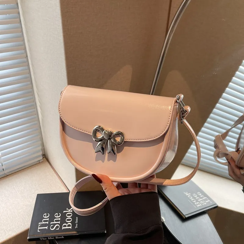 ERANGBEAR PU Crossbody Bag Regular Women's Silver/Pink/Black/Ecru/Blue-3
