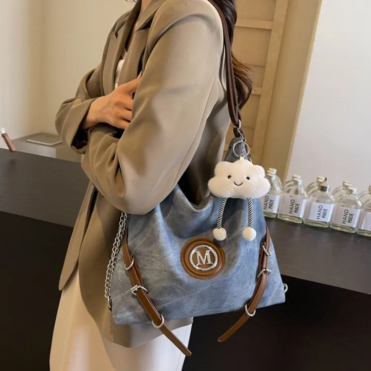 ERANGBEAR PU Shoulder Bag Regular Women's Multicolor-9
